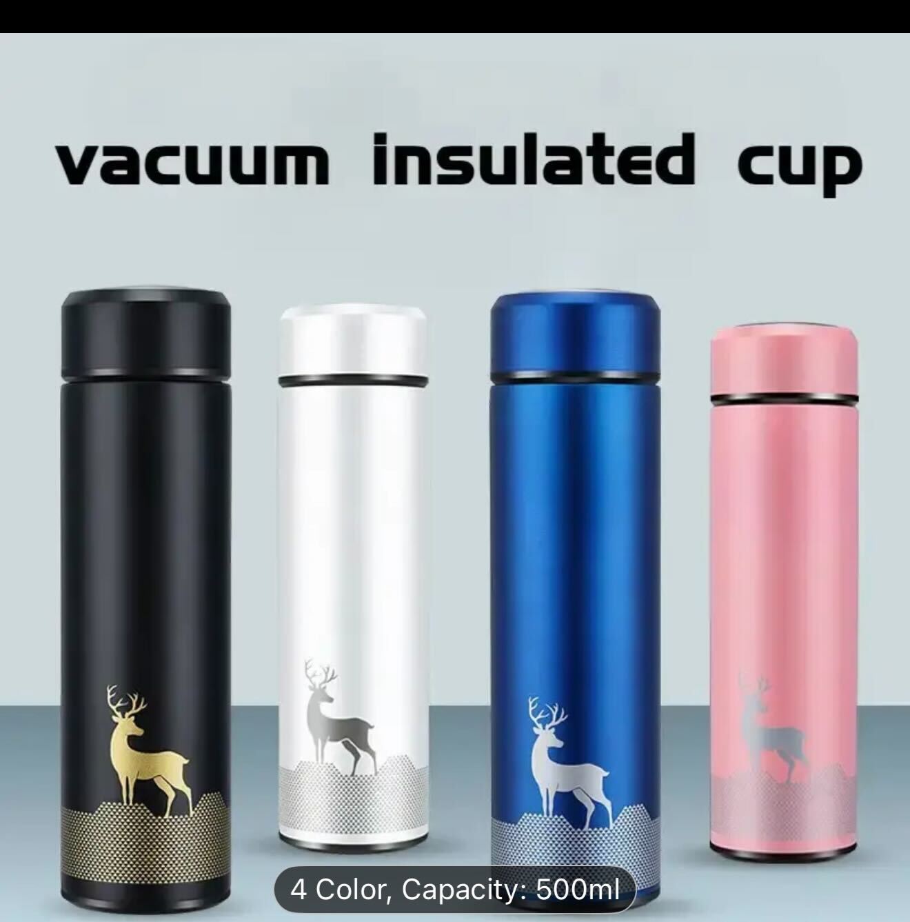 ThermaLux™ Smart Thermos Water Bottle