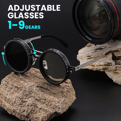 FlexLens™ Adjustable Steampunk Glasses
