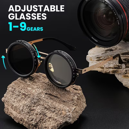 FlexLens™ Adjustable Steampunk Glasses