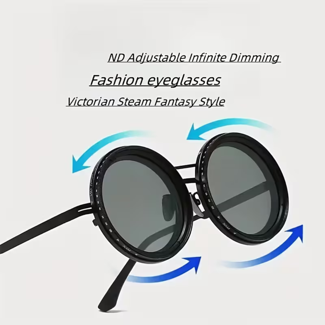 FlexLens™ Adjustable Steampunk Glasses